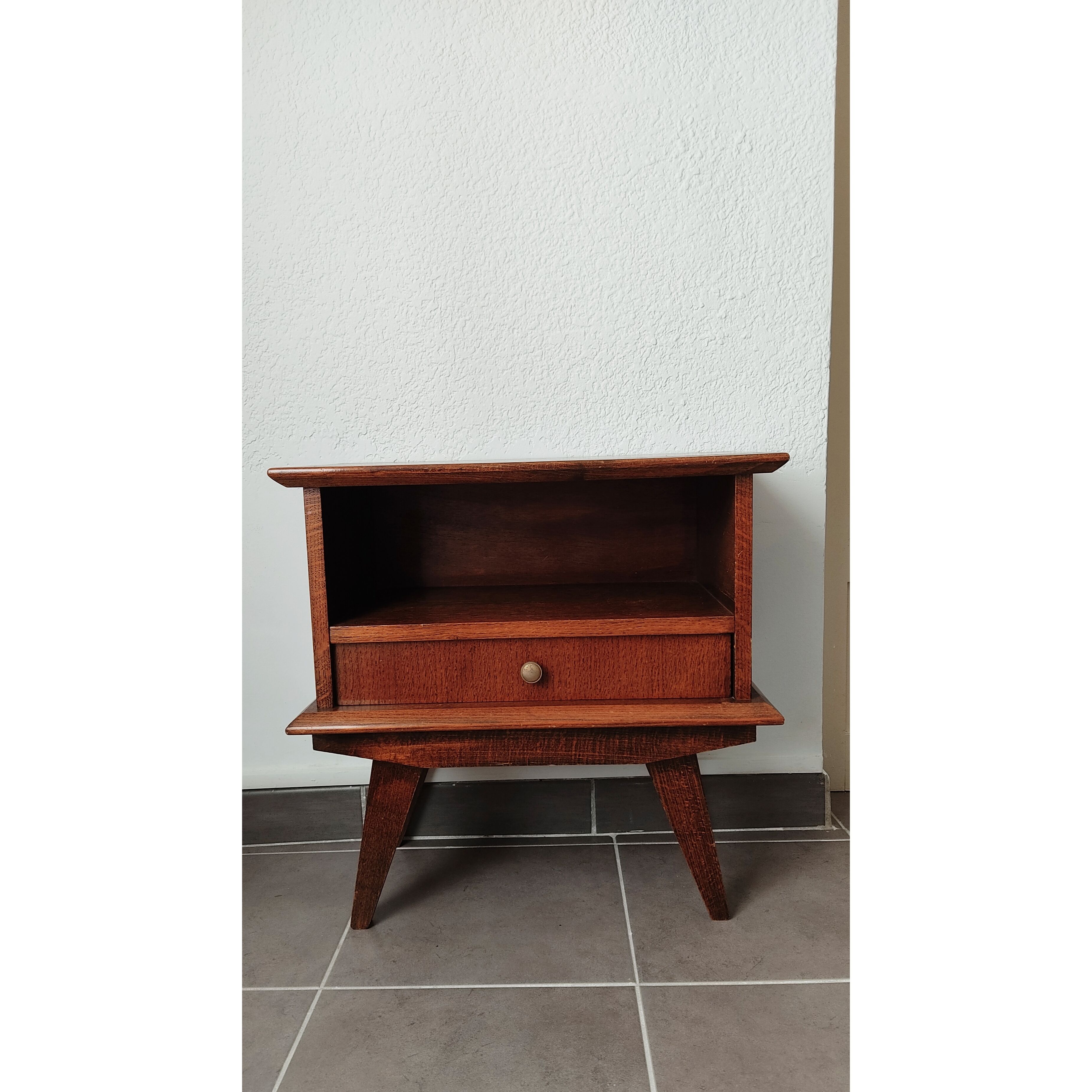 Vintage bedside table