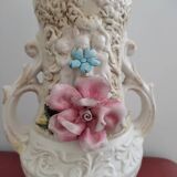 Capodimonte vase, Made in Italy, 70s