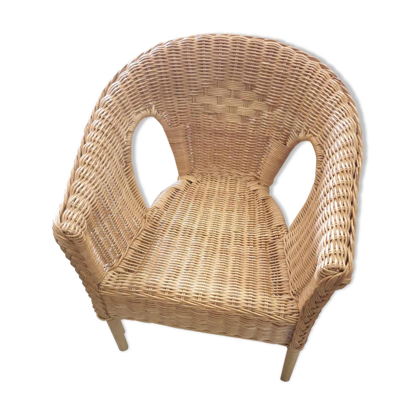 Child rattan chair