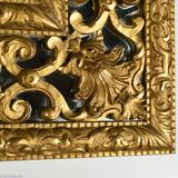Miroir à Parcloses en Bois Doré, époque Napoléon III – Milieu XIXe