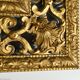 Gilded Wood Glazing Bead Mirror, Napoleon III Period – Mid 19th Century