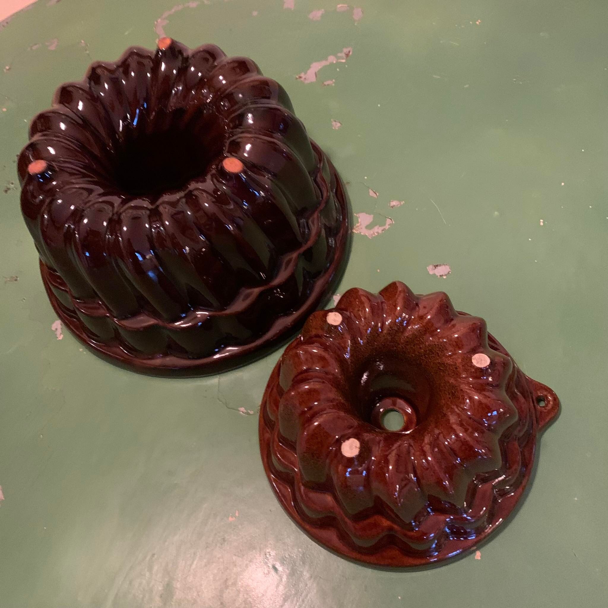Set of two kouglof mussels