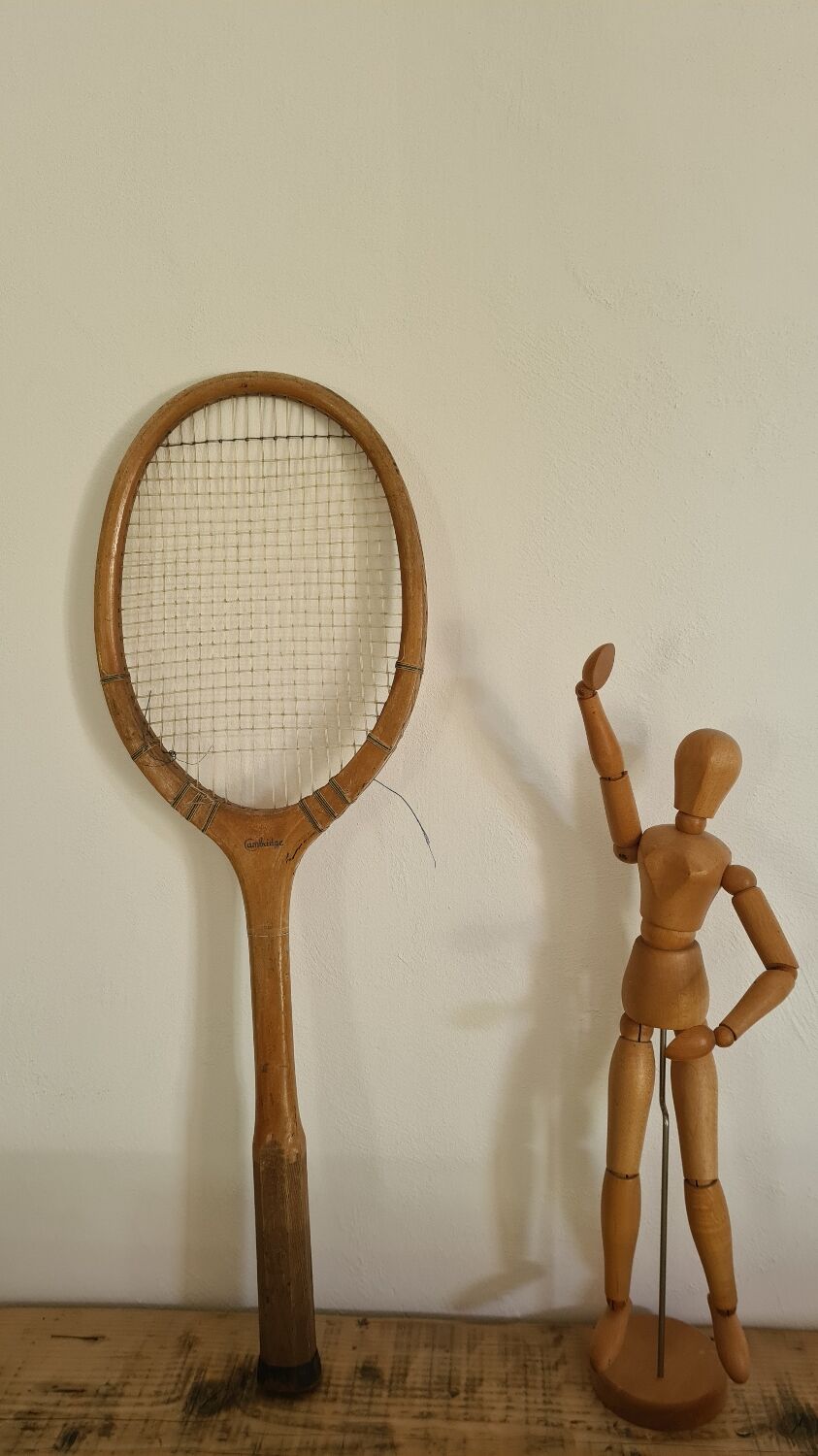 Old tennis racket