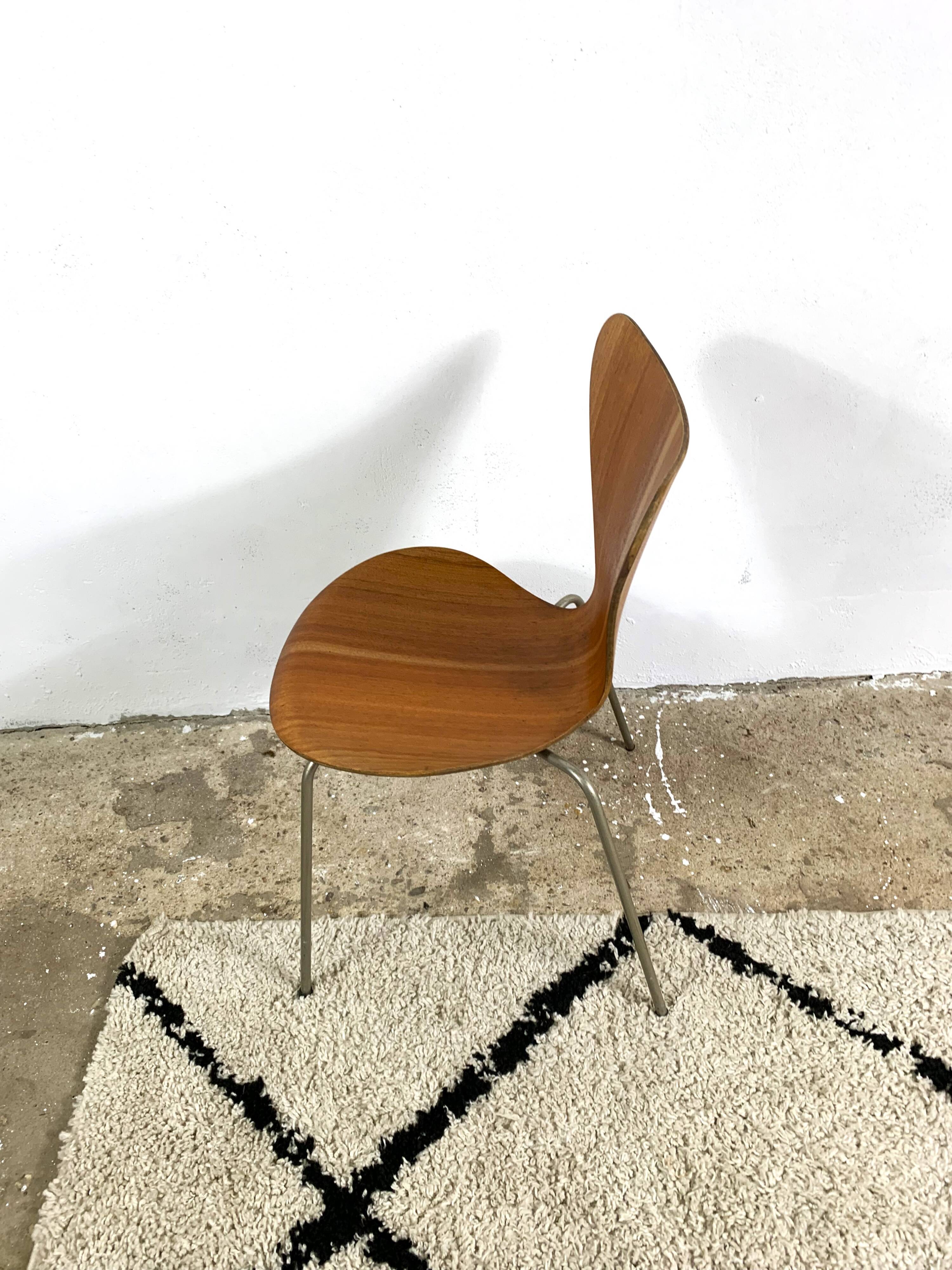 3107 Chair By Arne Jacobsen For Fritz Hansen, 1960s