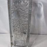 2212942 Daum, large cut crystal vase signed design 1970