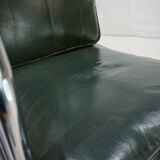 Fauteuil Art Déco en tube d'acier dans le goût de Gilbert Rhode Troy Sunshade, 1930