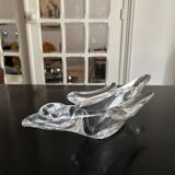 vide poche oiseau en cristal