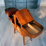 Worker, 1950s work box, teak and bakelite