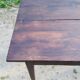 Farmhouse table XIXth century 196cm spindle feet