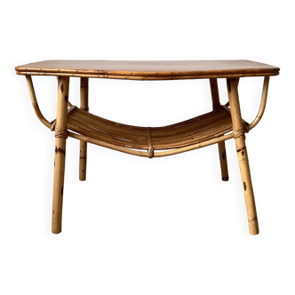 Rattan coffee table