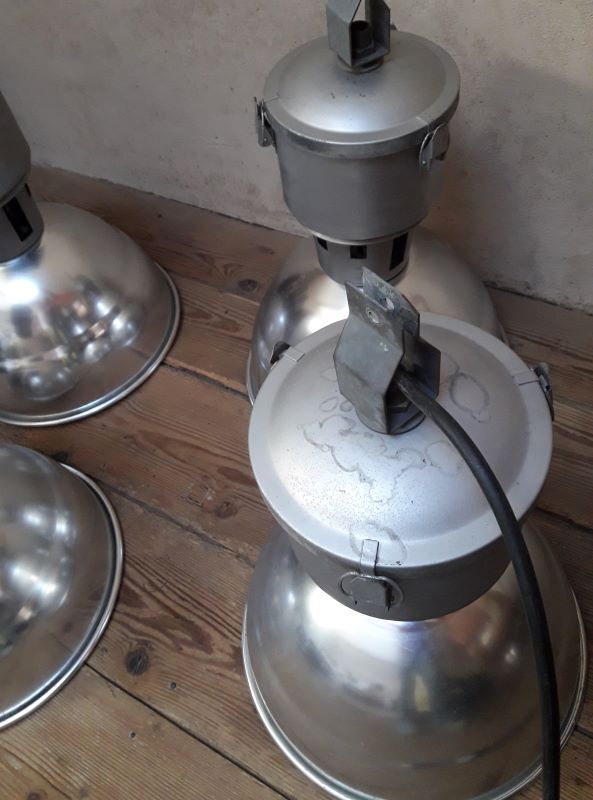 Set of 4 industrial suspensions XX°