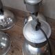 Lot de 4 suspensions industrielles XX°
