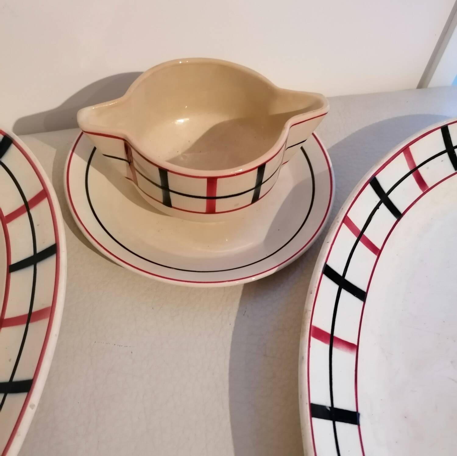 Old Basque tableware Saint Amand