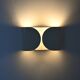 White "Foglio" wall light, by Tobia & Afra Scarpa for Flos, 1960s.
