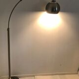 Lampadaire chromé années 60