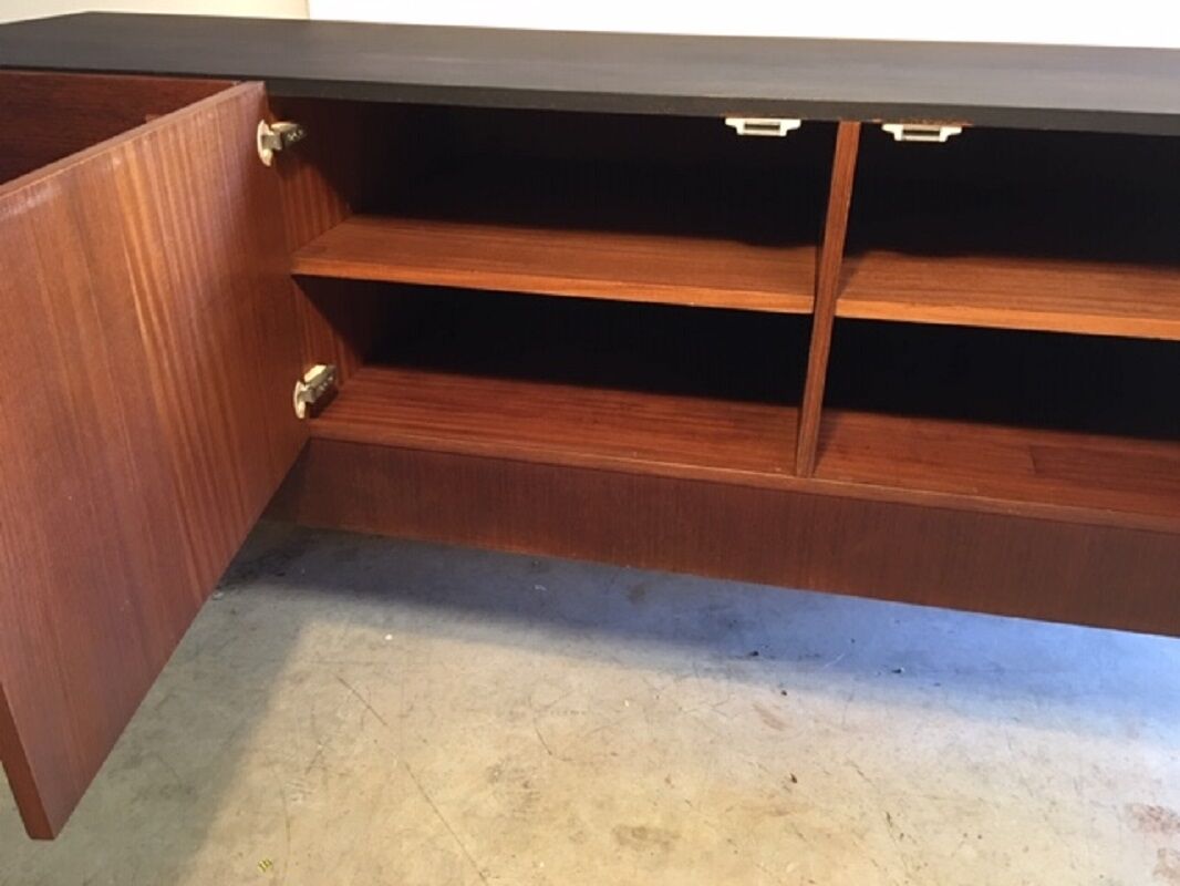 Enfilade vintage scandinave pieds eiffel 1960's