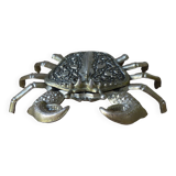 Old ashtray shape metal crab