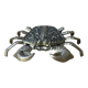 Old ashtray shape metal crab