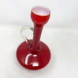 Vase rouge grenat en opaline Empoli