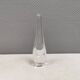 Slim transparent vase in crystal glass from Örrefors Sweden 1980s