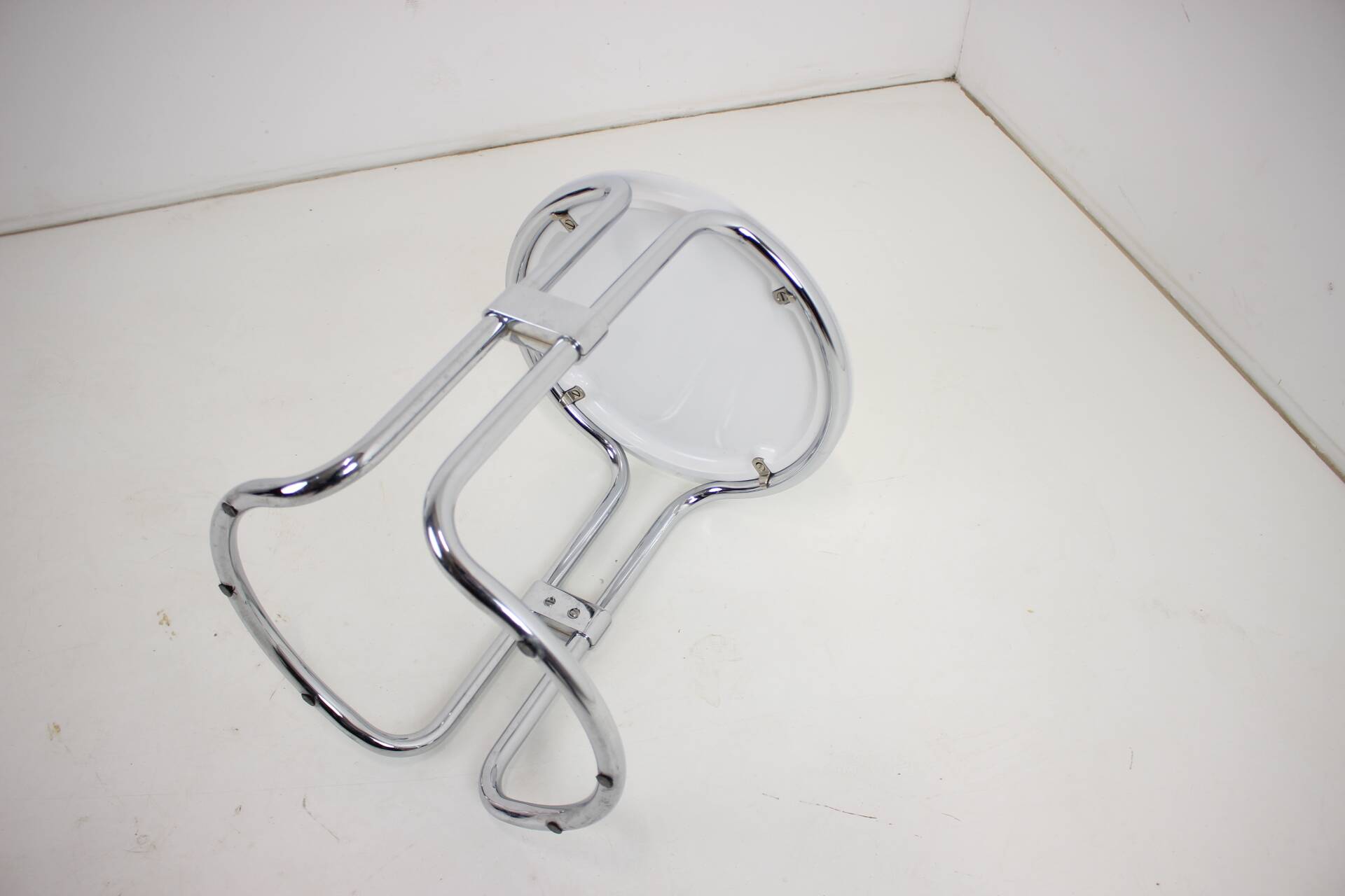 Chrome Stool by Keuco, 1980's, Germany