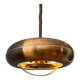 Suspension UFO vintage copper colour