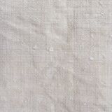 Mestizo trousseau sheet (linen/cotton) ecru monogram red