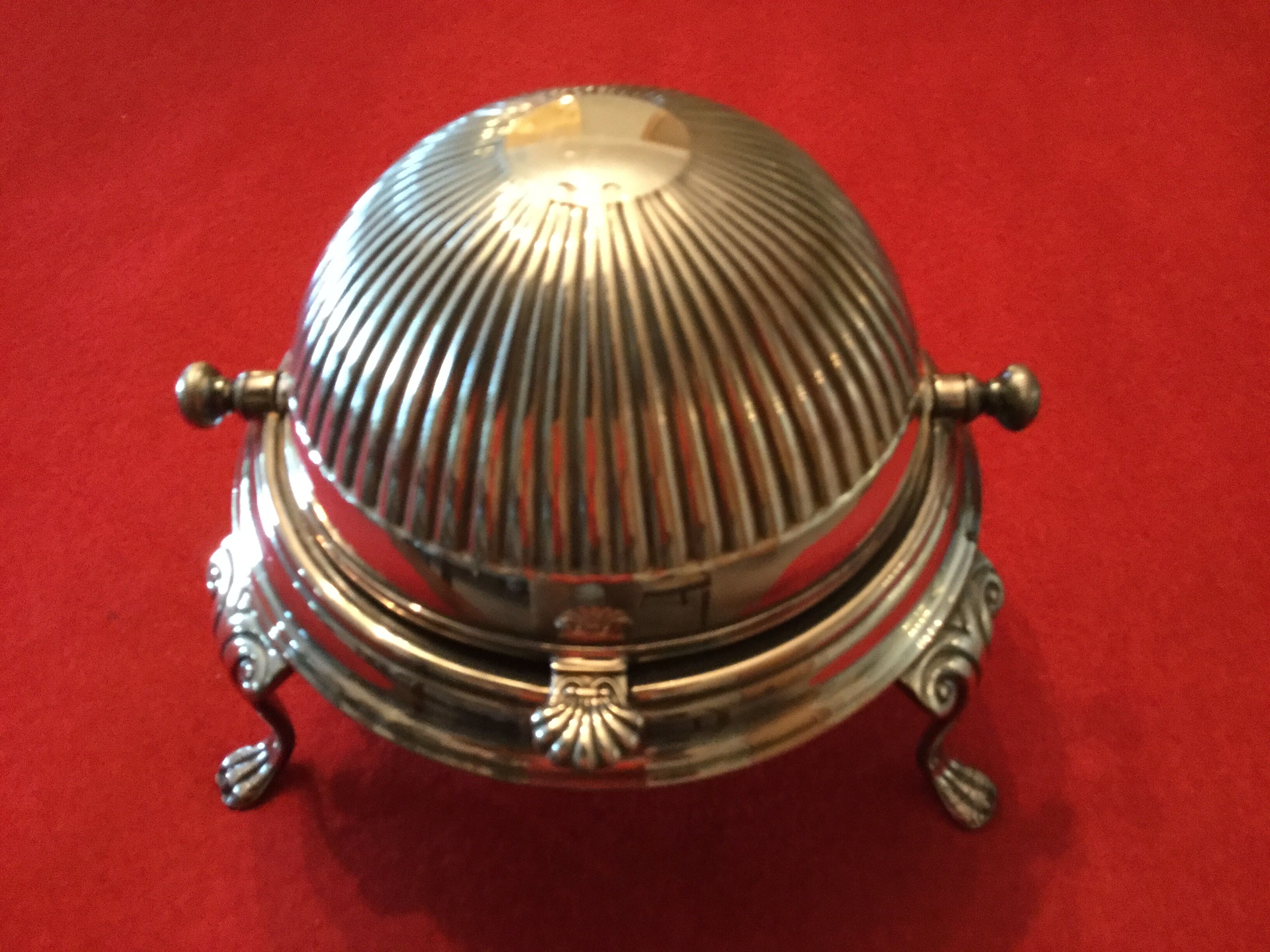 Silver metal buttermaker