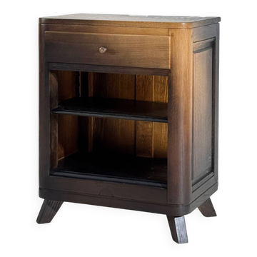 Chest of drawers, small piece of solid oak furniture, jam cabinet.