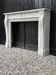 Louis XVI style Carrara marble fireplace circa 1880