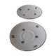 Coupelles soucoupes fleuries porcelaine