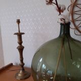 Brass candlestick lamp foot