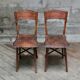 Pair of art nouveau chairs j&j kohn