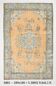 6x9 Shades Of Orange & Blue Vintage Rug, 186x289Cm