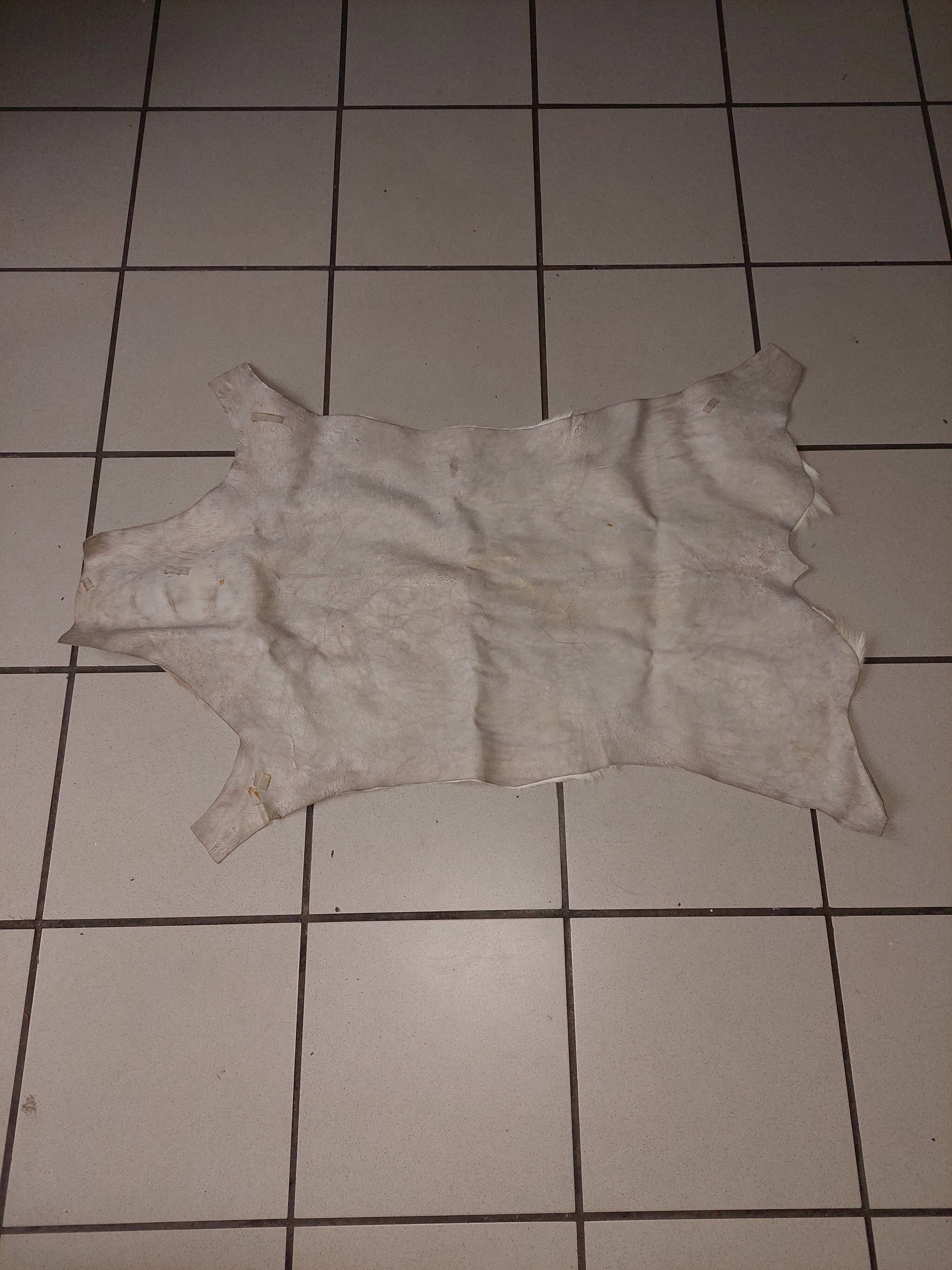 Used natural African animal skin rug (70x100cm)