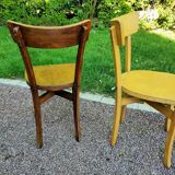Pair of vintage bistro chairs