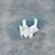 Brutalist Travertine Coffee Table by Willy Ballez, Belgium, 1970s