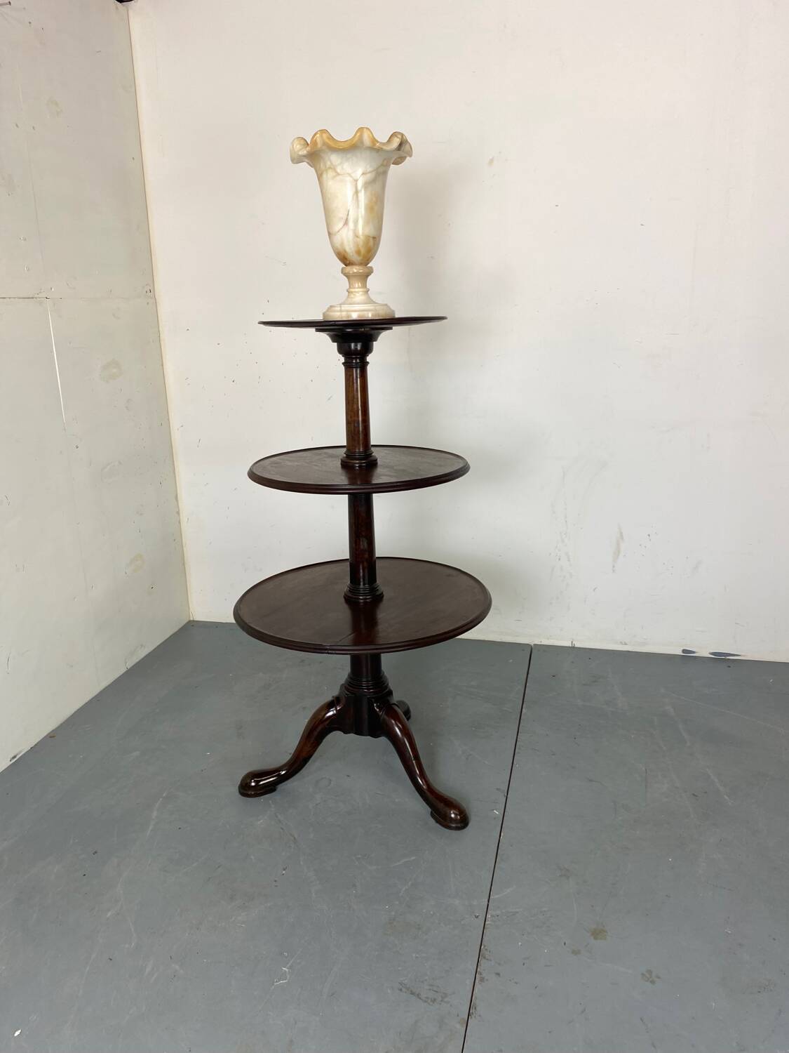 Antique Three-Tier Plant Stand