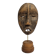 Antique Dan passport mask in carved wood 15 cm, with stand