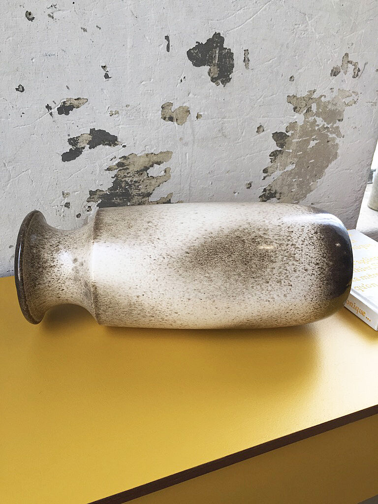 Brown Scheurich vase