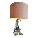 50s crystal table lamp