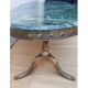 Green marble coffee table