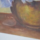 C. Steveniers - French School of the 20th century Still life with poppies. Oil on canvas signed