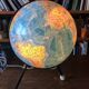 Luminous glass globe signed Taride dated 1974