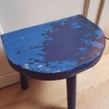 Tabourets de traite bleu