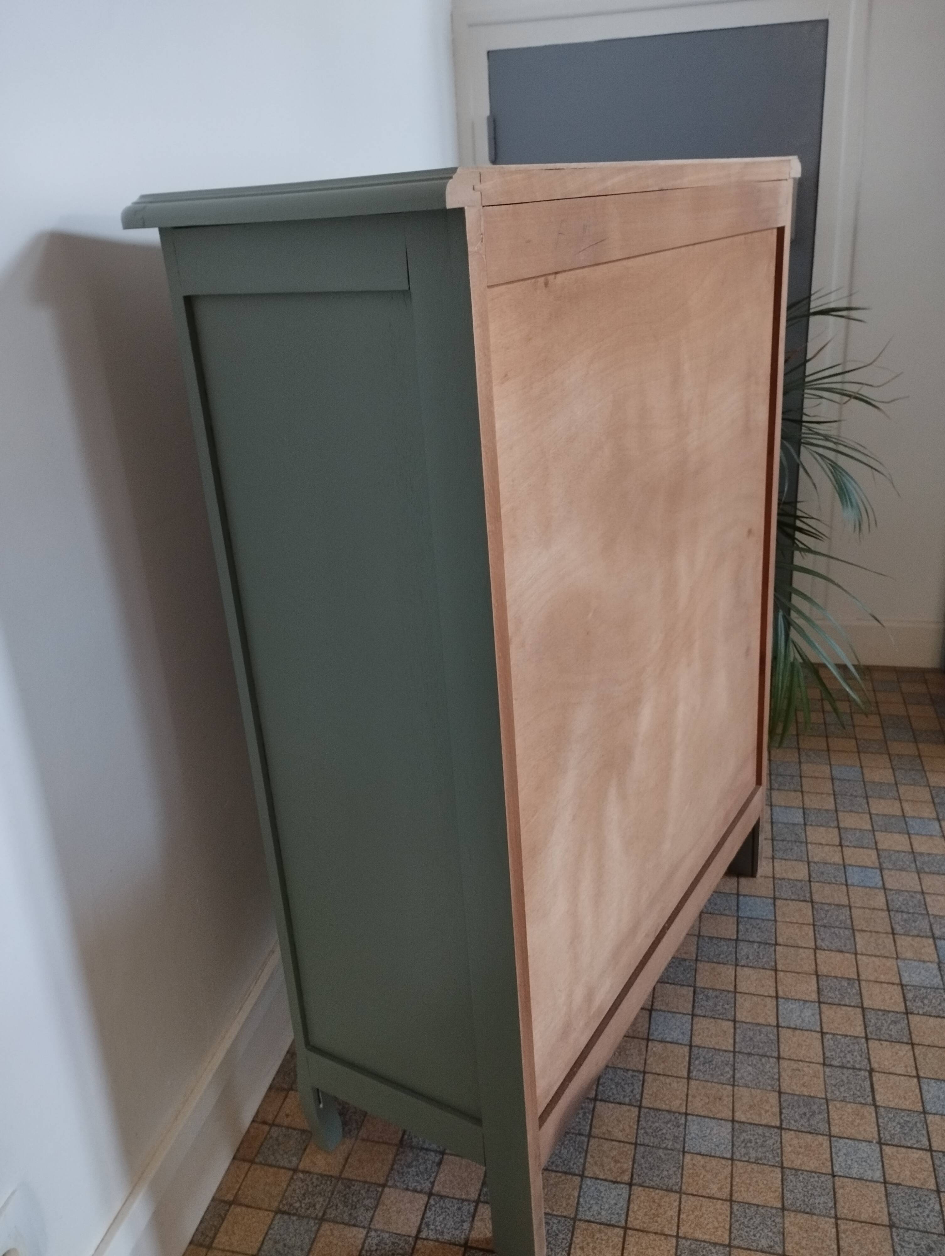 Vintage library display case