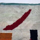 Handmade pure wool rug, size 140 x 260 cm.