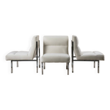 Three VINCO low chairs 1968