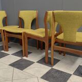 Set of 6 Teak Eric Buch dining chairs Denmark
