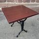 table bistrot parisienne fonte Mid-century French Paris café Montmartre bistro table 80s